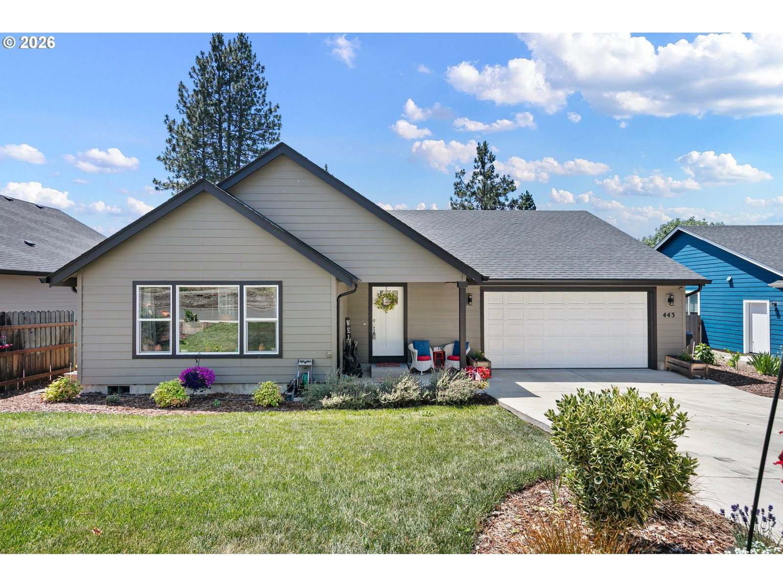 Primary listing photo, 443 N HYLAND LN, Lowell, OR, 97452